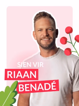 Sien vir Riaan Benadé by die Kersiefees